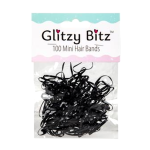 Mini Hair Elastics 100 piece
